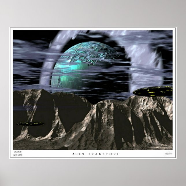 Alien Transport Poster (Front)