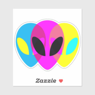 Alien tryptic Extraterrestrial cmyk