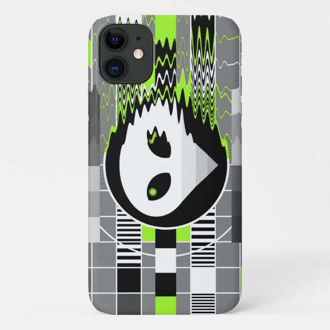 Alien TV iPhone barely there case (Back)