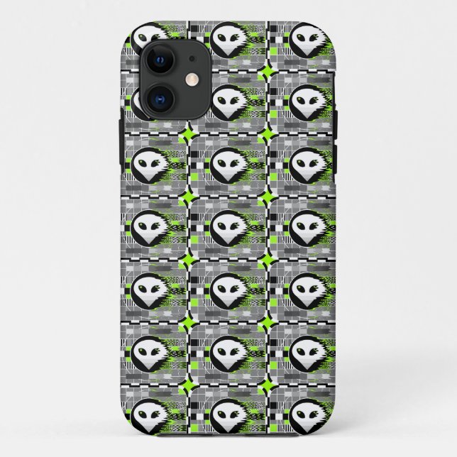 Alien TV multi iPhone tough case (Back)