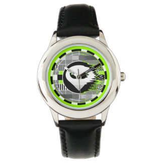 Alien TV Round kid's adjustable bezel watch