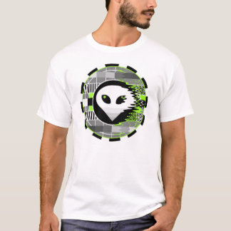 Alien TV Round t-shirt men's basic white