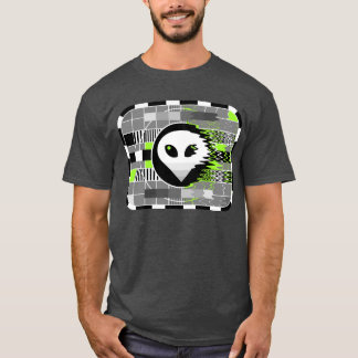 Alien TV t-shirt men's basic grey