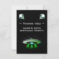 Alien UFO Abduction Space Birthday Party