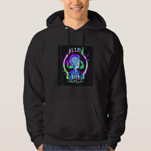 Alien UFO UAP 51 area grey out of this world creat Hoodie