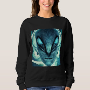 Alien UFO UAP 51 area grey out of this world creat Sweatshirt