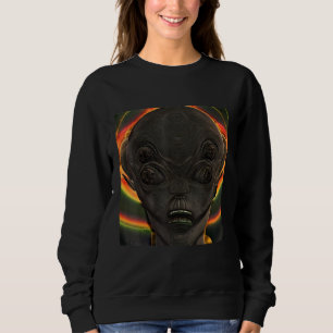 Alien UFO UAP 51 area grey out of this world creat Sweatshirt