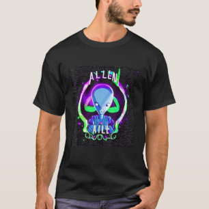 Alien UFO UAP 51 area grey out of this world creat T-Shirt