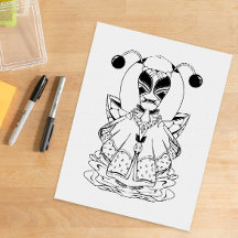 Alien: Unique Creature Out of This World Colouring