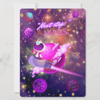 ALIEN ,UNIVERSE, ROCKETSHIP, PLANET AND ASTRONAUTS