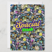 ALIEN ,UNIVERSE, ROCKETSHIP, PLANET AND ASTRONAUTS