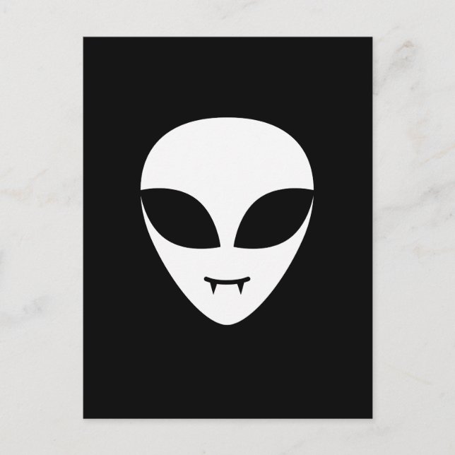 Alien Vampire/Vampyre Postcard (Front)
