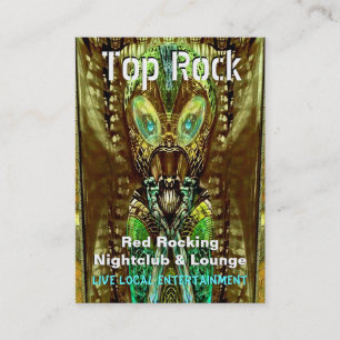 Alien Vibe Paranormal Business Card