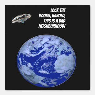 Alien Visitors  Wallpaper