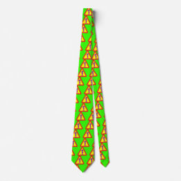 Alien Warning Tie