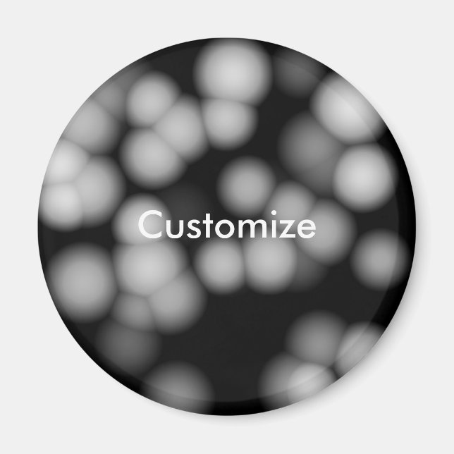 Alien Wedding Lanterns - Template Magnet (Front)