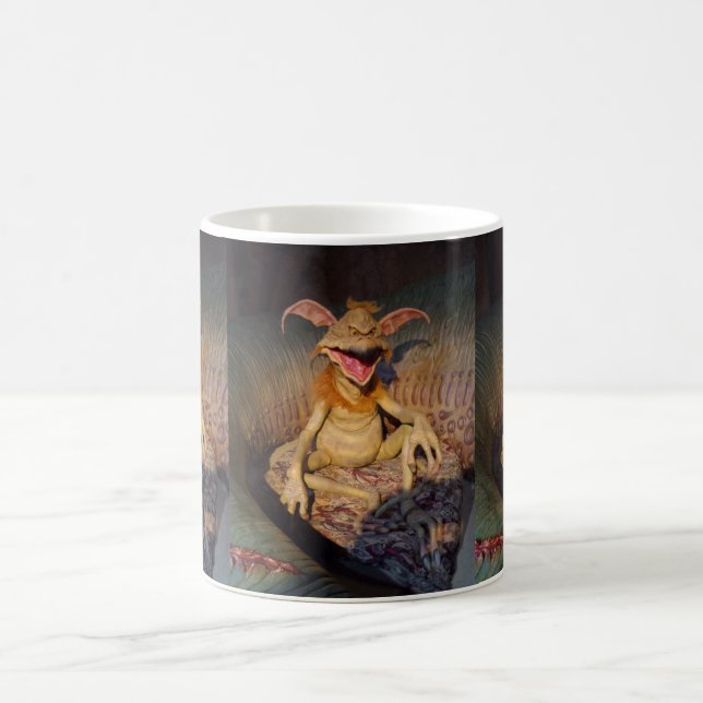 Alien White Coffee Mug (Center)