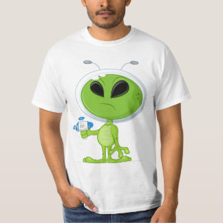 Alien with Blaster T-Shirt