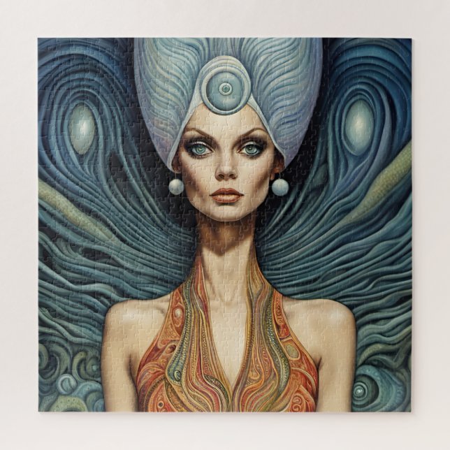 Alien Woman  Jigsaw Puzzle (Vertical)