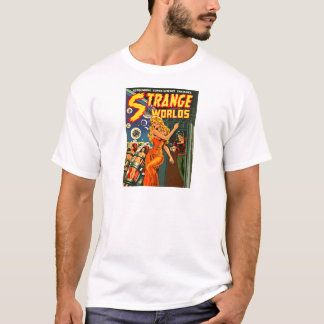 Alien World Beautiful Space Woman T-Shirt