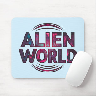 Alien World Mouse Pad