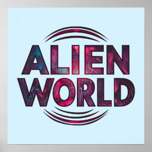 Alien World Poster