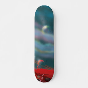Alien world skateboard