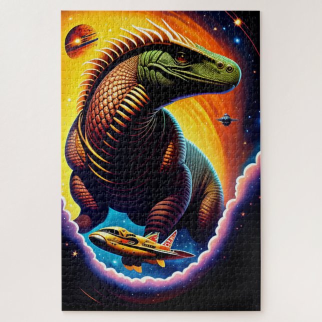 Alien Worlds 1014 piece Jigsaw Puzzle (Vertical)