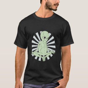 Alien Yoga Namaste T-Shirt