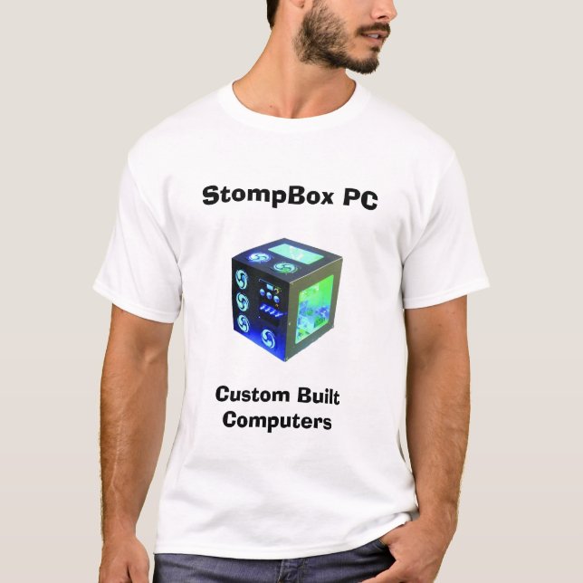 alienkiller, StompBox PC, Custom Built Computers T-Shirt (Front)