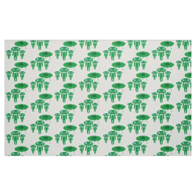 Aliens arrival fabric (Fat Quarter)