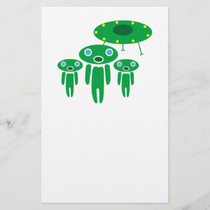 Aliens arrival flyer