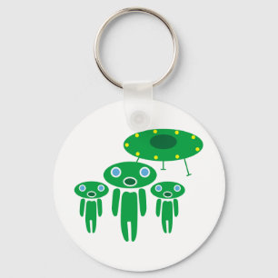 Aliens arrival key ring