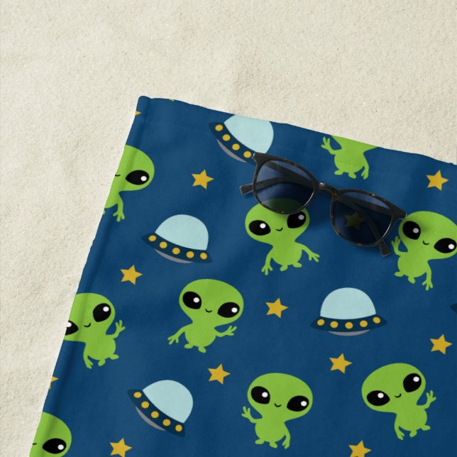 Aliens Beach Towel (In Situ)