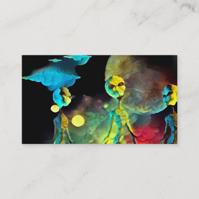 Aliens Business Card (Front)