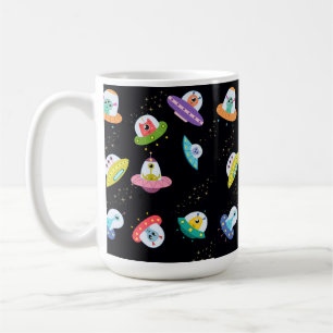 aliens coffee mug