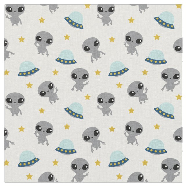 Aliens Fabric (Close Up)
