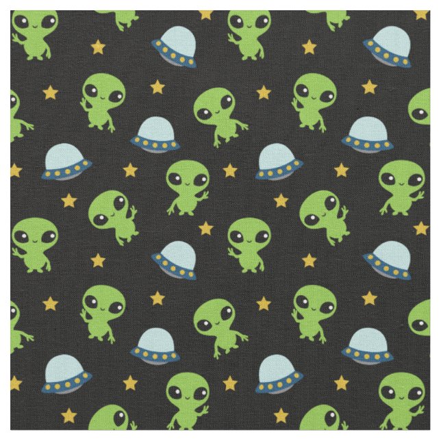 Aliens Fabric (Close Up)