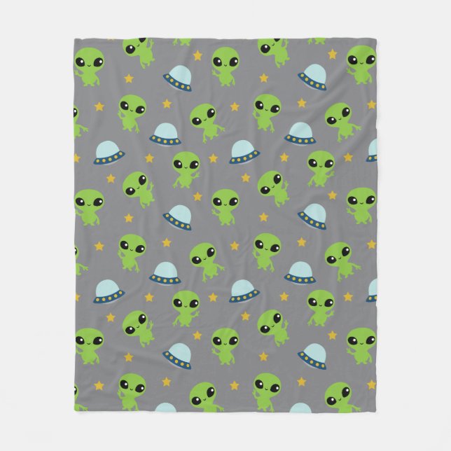Aliens Fleece Blanket (Front)