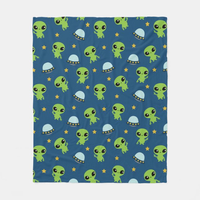 Aliens Fleece Blanket (Front)