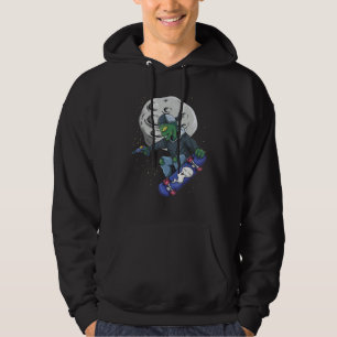 Aliens galaxies planets toys fun happiness challen hoodie