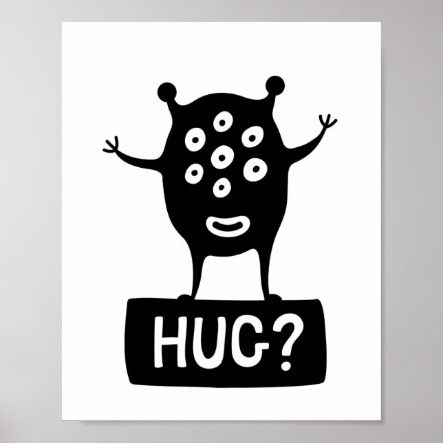 Aliens hug poster (Front)