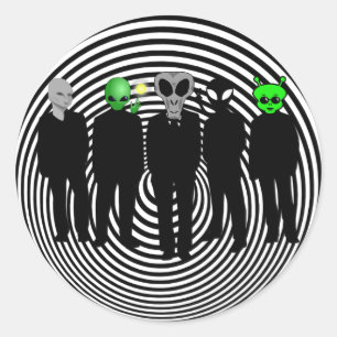 Aliens in Black stickers