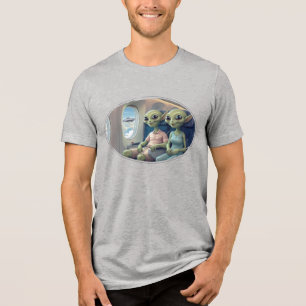 Aliens in First Class Tri-Blend Shirt
