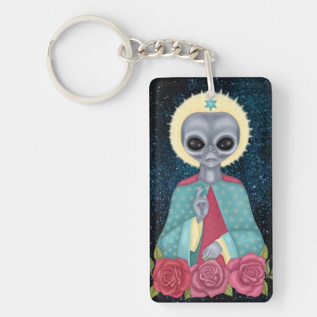 Aliens Keychain (Front)