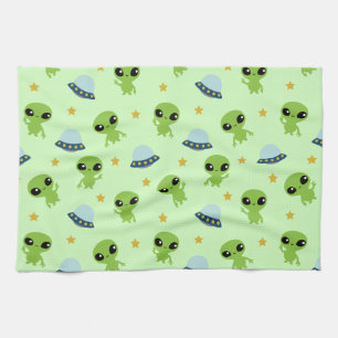 Aliens Kitchen Towel