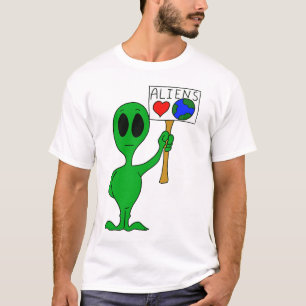 Aliens Love Earth T-Shirt