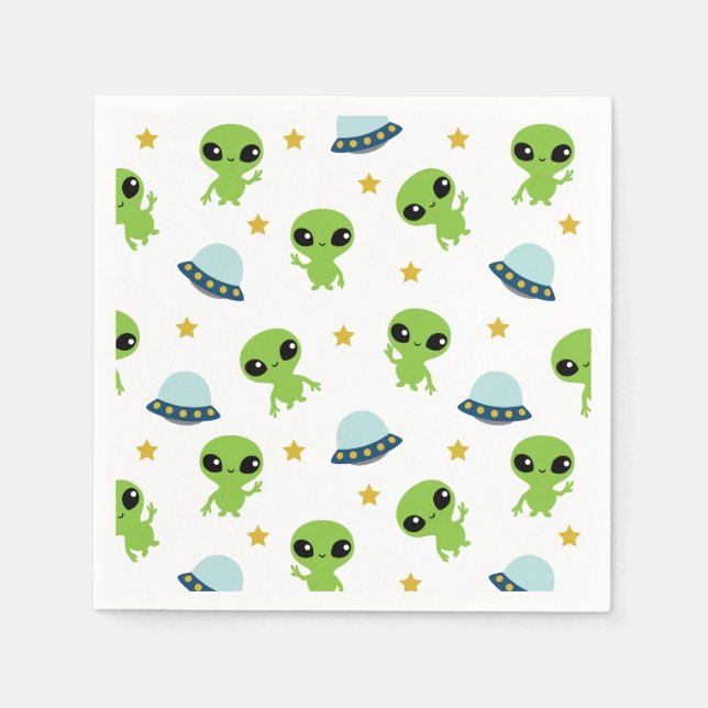Aliens Napkin (Front)