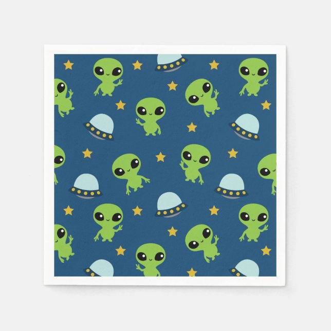 Aliens Napkins (Front)
