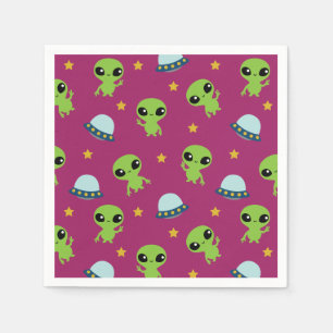 Aliens Napkins